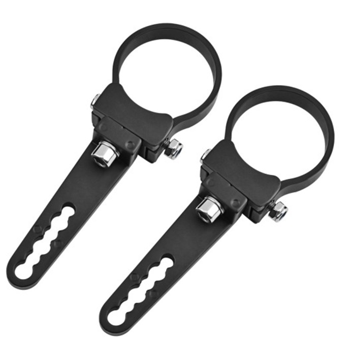 Set Suporti universali pentru montaj proiectoare pe bare cu diametrul maxim de 2.5 inch - WLB-02-2.5"