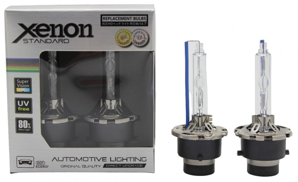 Set 2 becuri D2S xenon premium + 80% mai multa lumina