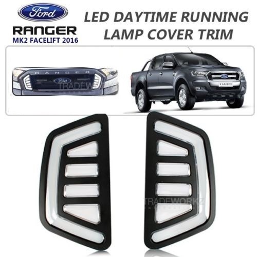 Set 2 Lumini de zi cu semnalizare dedicate Ford Ranger 2016+ FDL824 