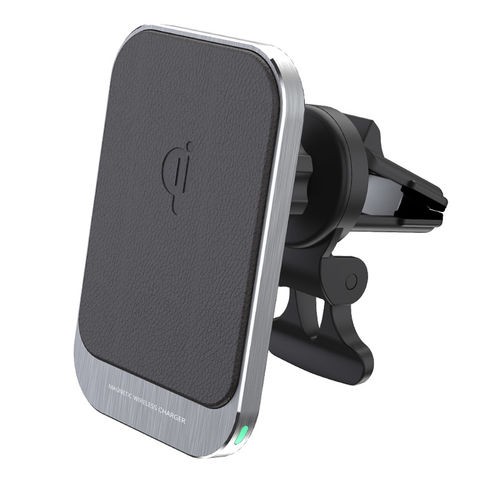  Suport auto magnetic MagSafe cu incarcare wireless 15W Fast Charge QC3.0 Qi Sta