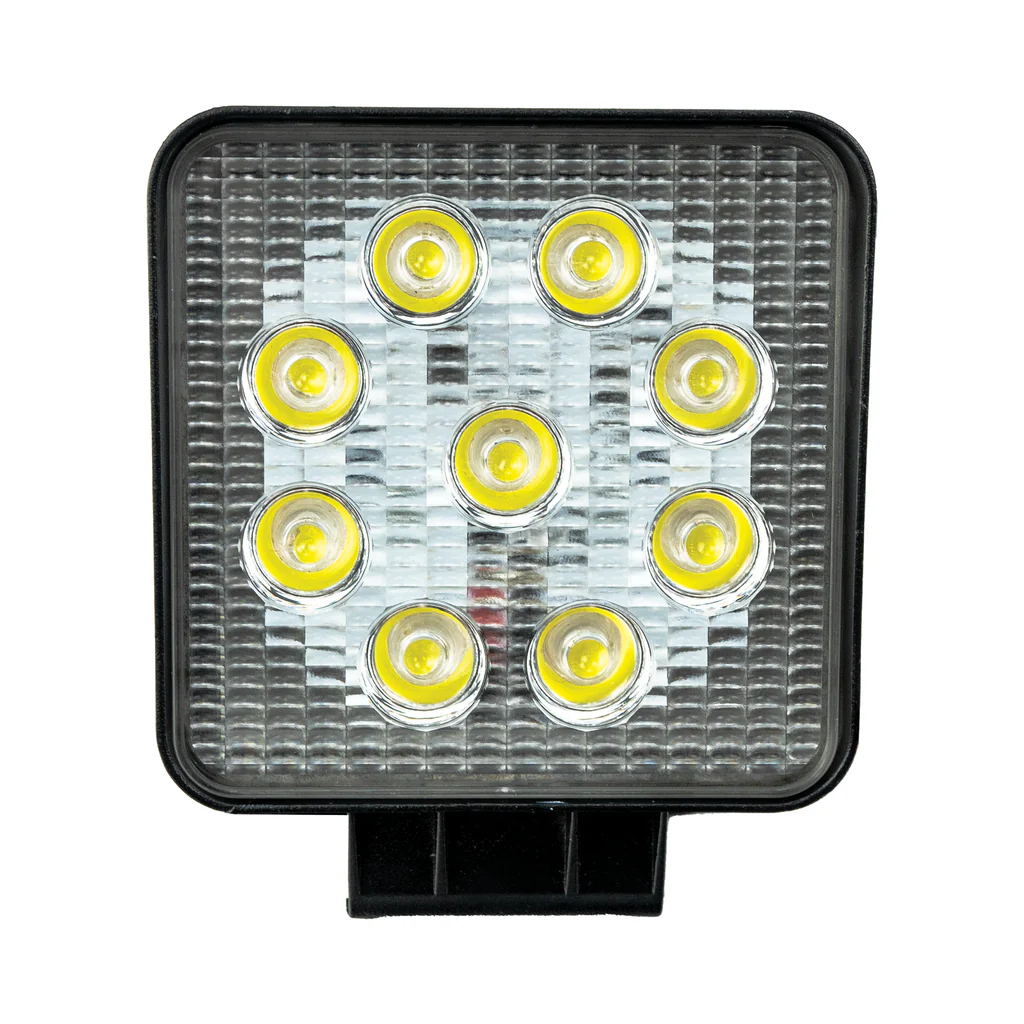  Proiector LED Auto Offroad 27W/12V-24V, Patrat, Slim - KWS27W