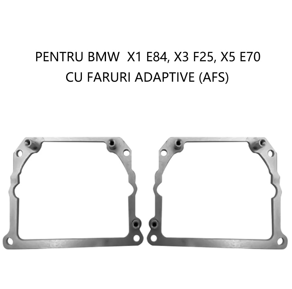  Set 2 rame adaptoare la lupe Hella G5 pentru BMW X1 E84, X3 F25, X5 E70 - HPB-GTR