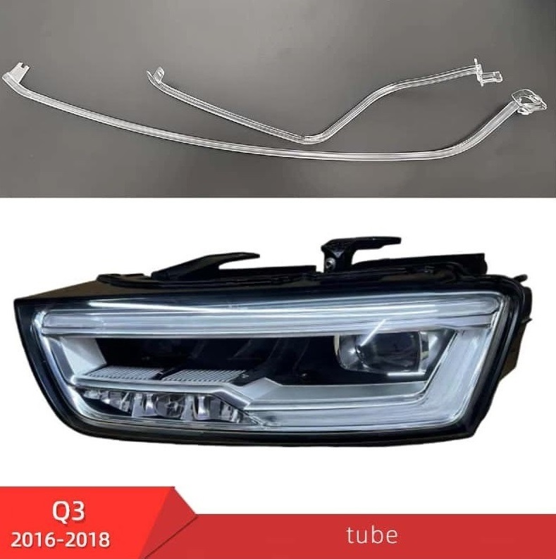 Fibra stanga pentru reparatie lumini de zi DRL far Audi Q3 8U Facelift 2016-2018 - LG-Q3-LED-1618 Left