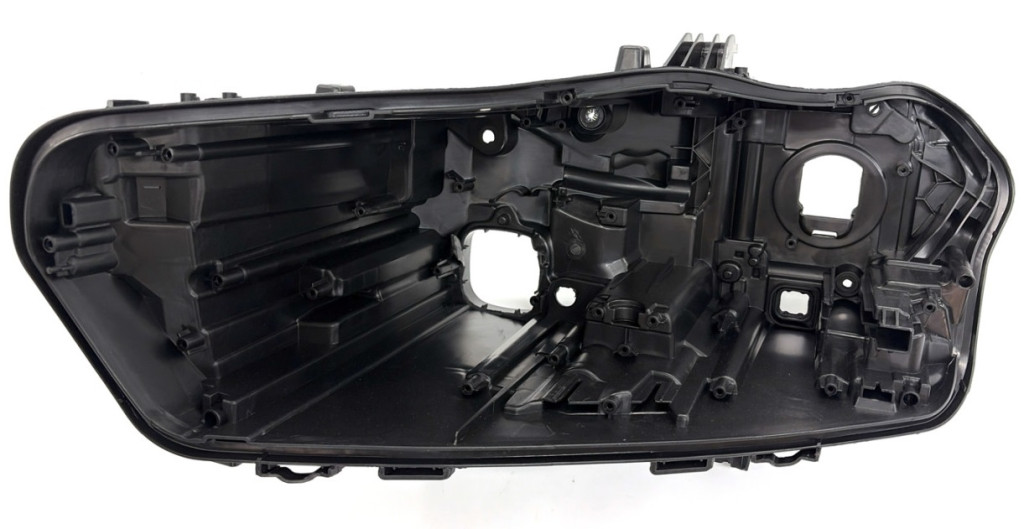  Carcasa far stanga pentru BMW X5 G05, X6 G06 LCI, Facelift far Full LED fara LASER (2023 - prezent) cu ventilator - HB182-STANGA 