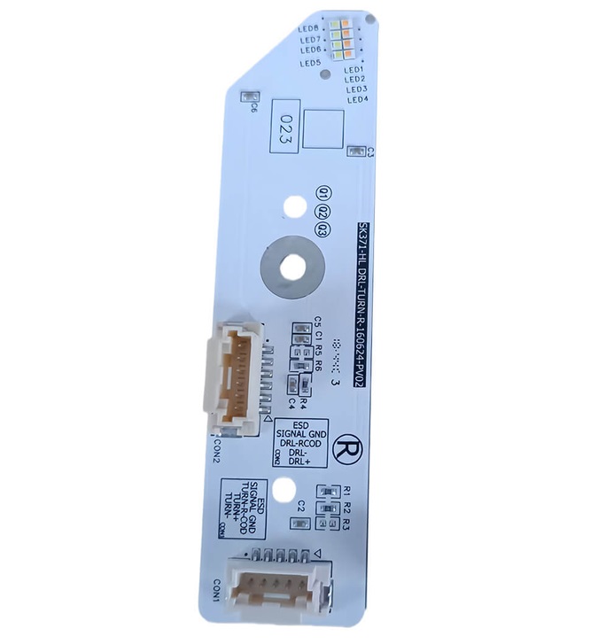 Kit reparatie modul lumini de zi DRL si semnalizare dreapta pentru Skoda Octavia 4 2019-2024 - OCT-1822-DRL Right