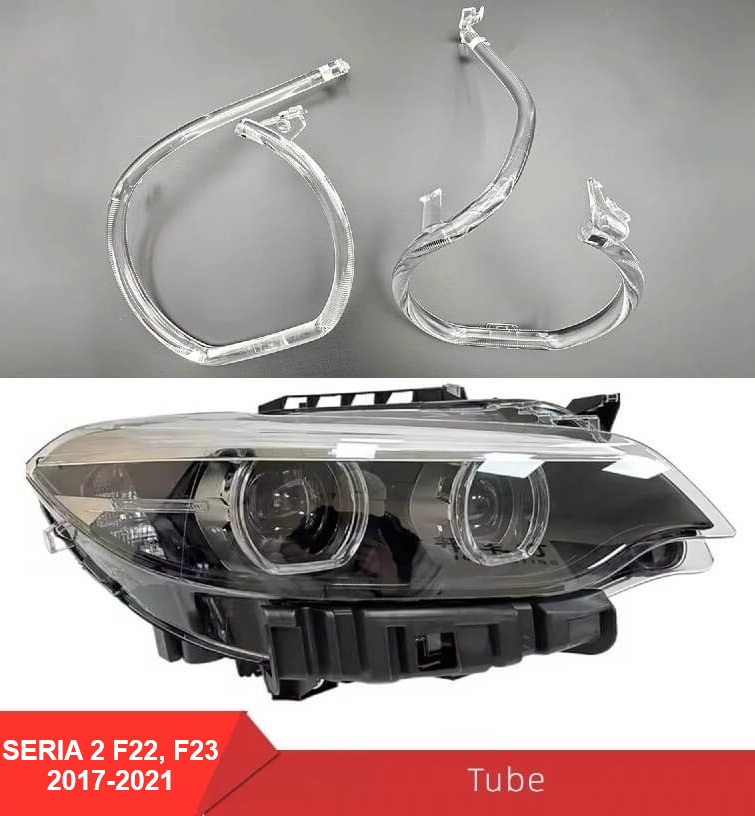Set fibra reparatie lumini de zi DRL far dreapta pentru BMW Seria 2 F22, F23 facelift 2017-2021 - LG-F22-1420-01 Right