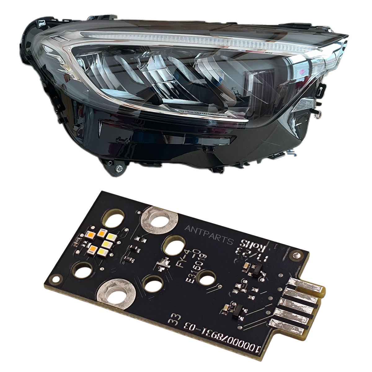 Kit reparatie lumini de zi DRL si semnalizare pentru Mercedes-Benz GLC X254, C254 2022-2027 - 10000078931-03 L/R
