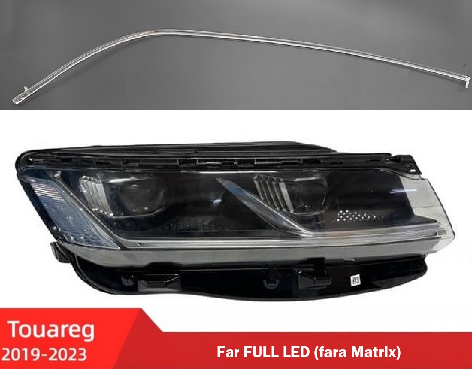 Fibra reparatie lumini de zi DRL far dreapta pentru VW Touareg 3 cu far FULL LED 2018-2023 - LG-TOUAREG-1923 LOW Right