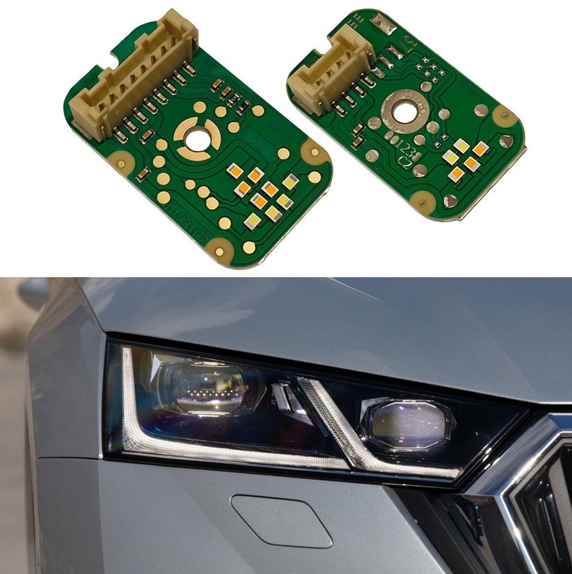 Kit reparatie module lumini de zi DRL pentru Skoda Octavia 4 2019-2024 - 5E3941645A / 5E3941645B