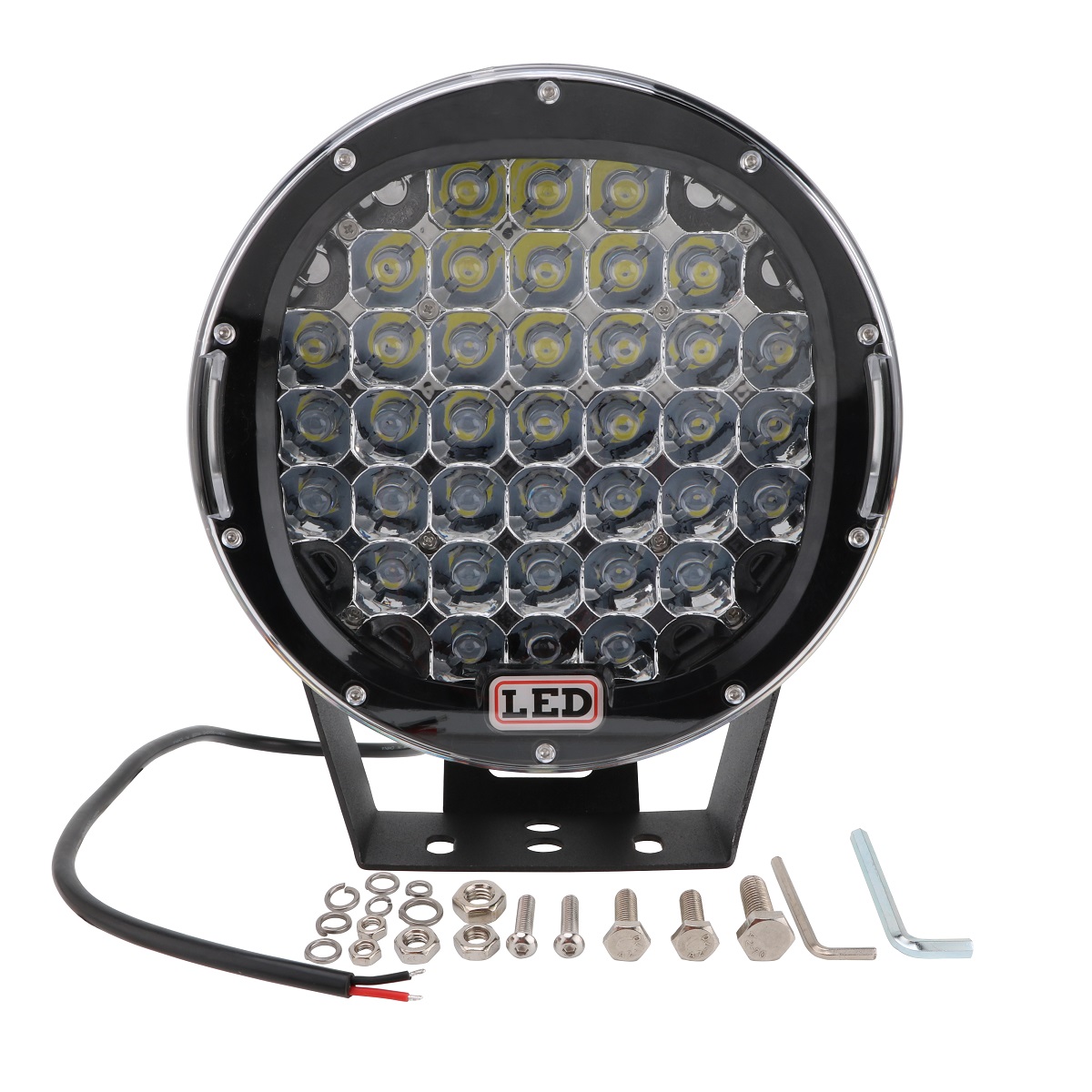 Proiector LED Auto Offroad 185W/12V-24V 13875 Lumeni, Rotund, Spot Beam 30 Grade