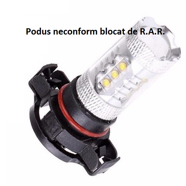 Led Auto PSY24W 80W Portocaliu