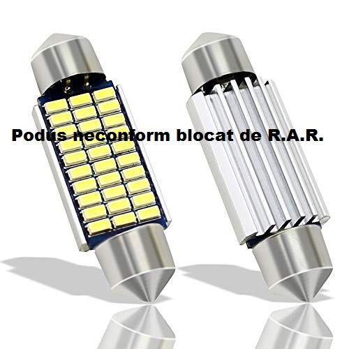 Led Auto CANBUS Sofit 39 mm 30 SMD 3014 - fara polaritate 