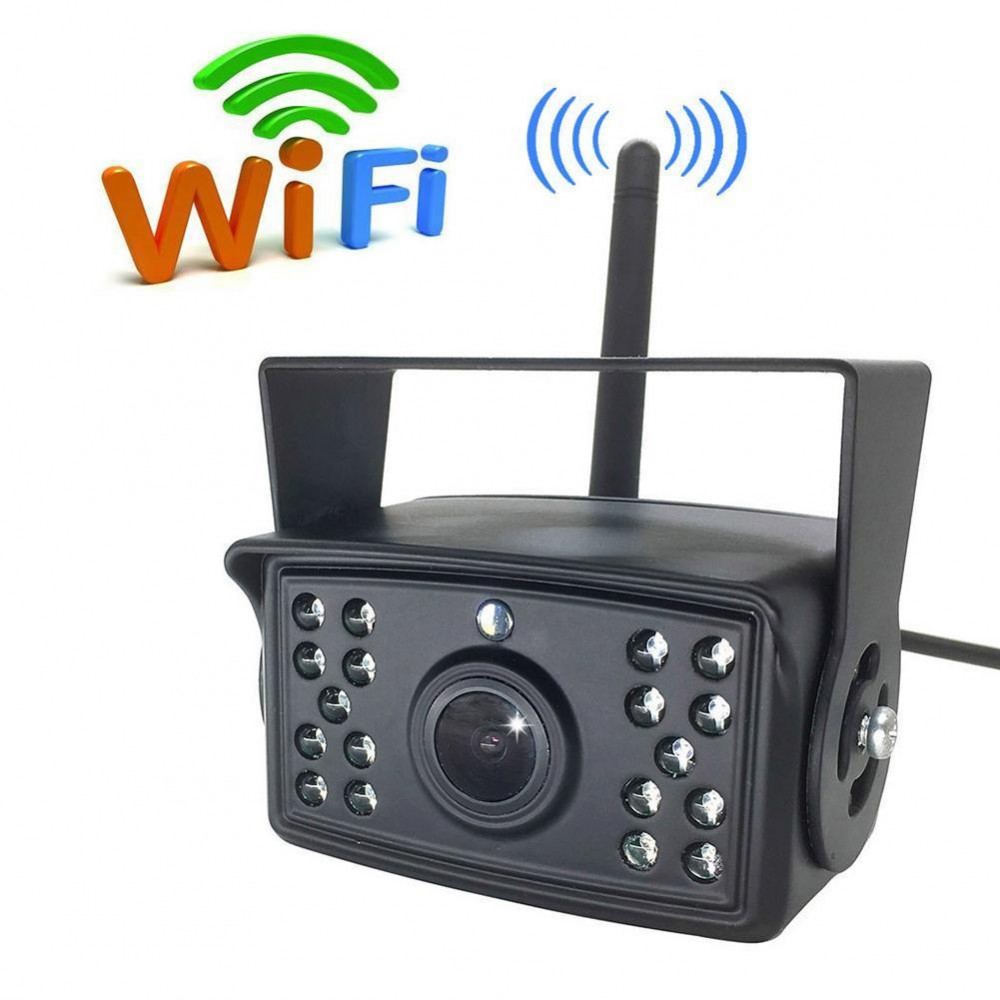 Camera auto WI-FI rezolutie HD pentru marsarier/frontala cu Nightvision 12-24V C