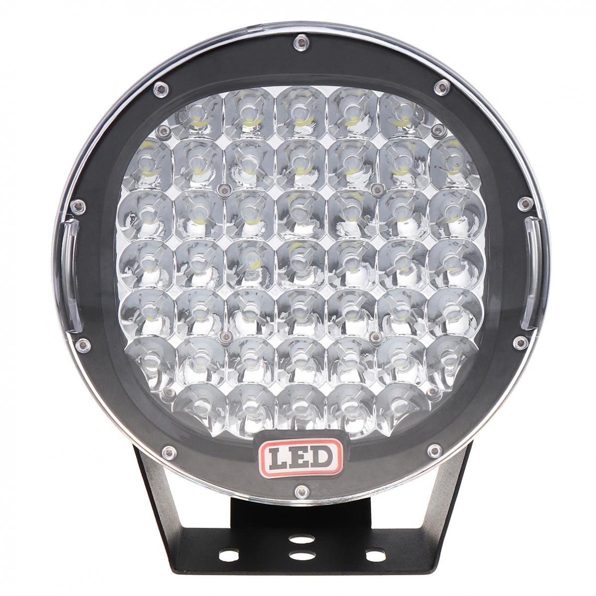 Proiector LED Auto Offroad 225W, 12V-24V, 18000 Lumeni, Rotund, Spot Beam 