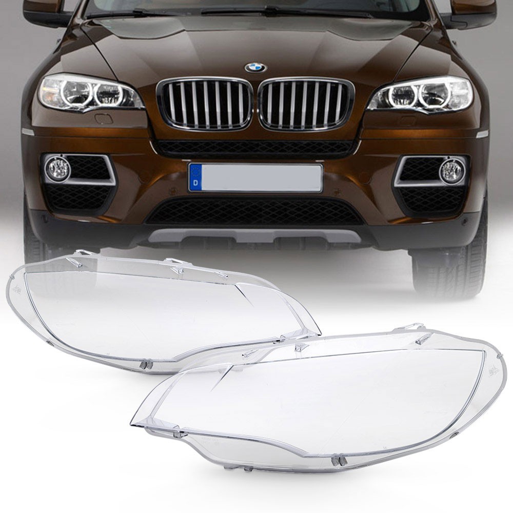  Set 2 sticle faruri pentru BMW X6 E71 far cu Bixenon (2008 - 2014) - HB080 