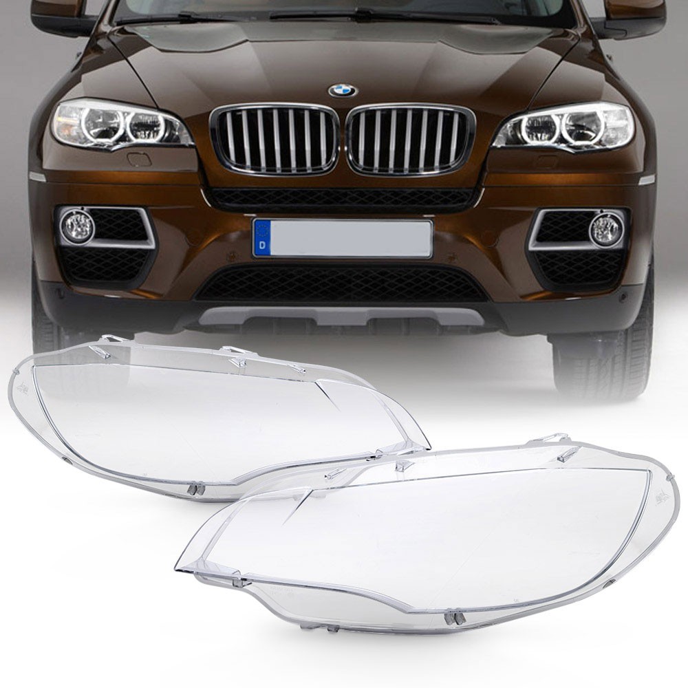 Set 2 sticle faruri pentru BMW X6 E71 (2008 - 2014) - HB080 