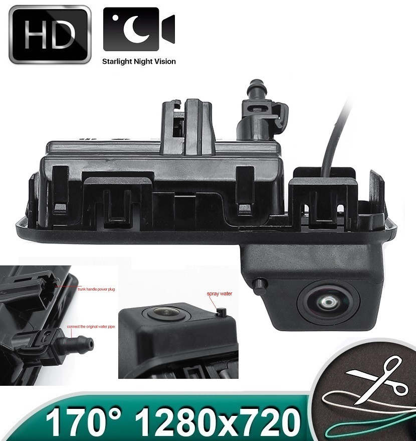 Camera marsarier HD cu StarLight NightVision pentru Audi Q2, Q3, Q5, A5 - FA8046