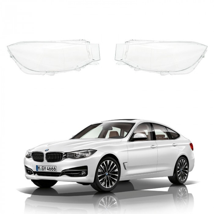  Set 2 sticle faruri pentru BMW Seria 3 GT LCI F34 Facelift (2016 - 2020) HB112