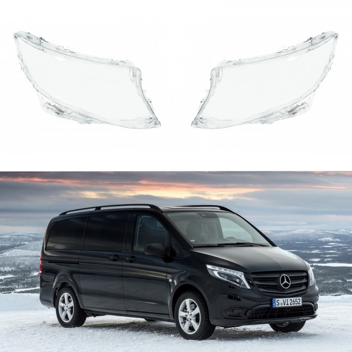  Set 2 sticle faruri pentru Mercedes Vito W447 (2014 - 2019) - HW054