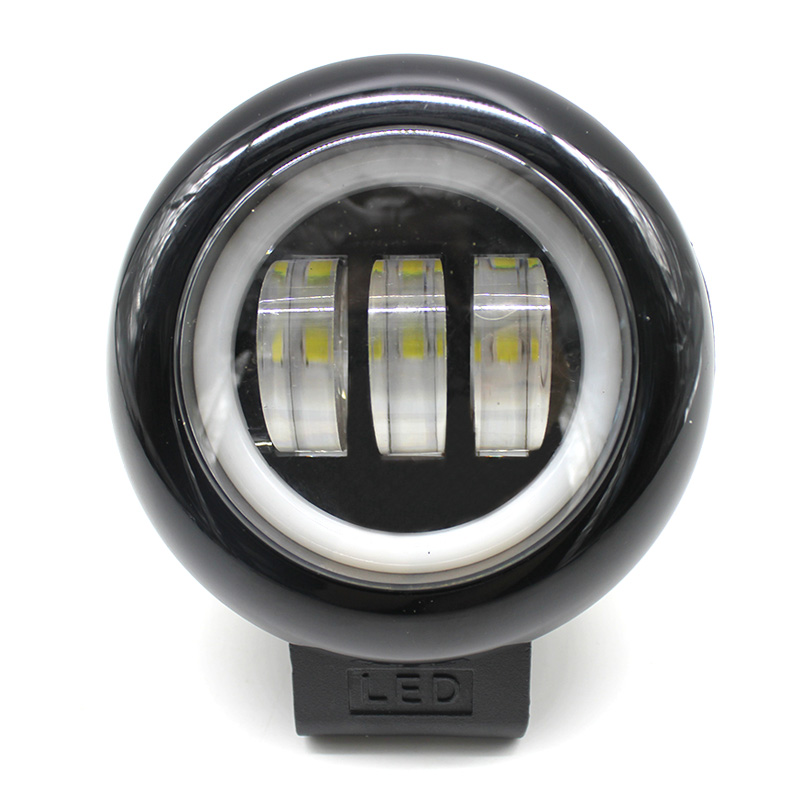 Proiector LED cu Angel Eyes Offroad Auto, Moto, ATV 45W 4000LM DC 10-60 - KWE45W