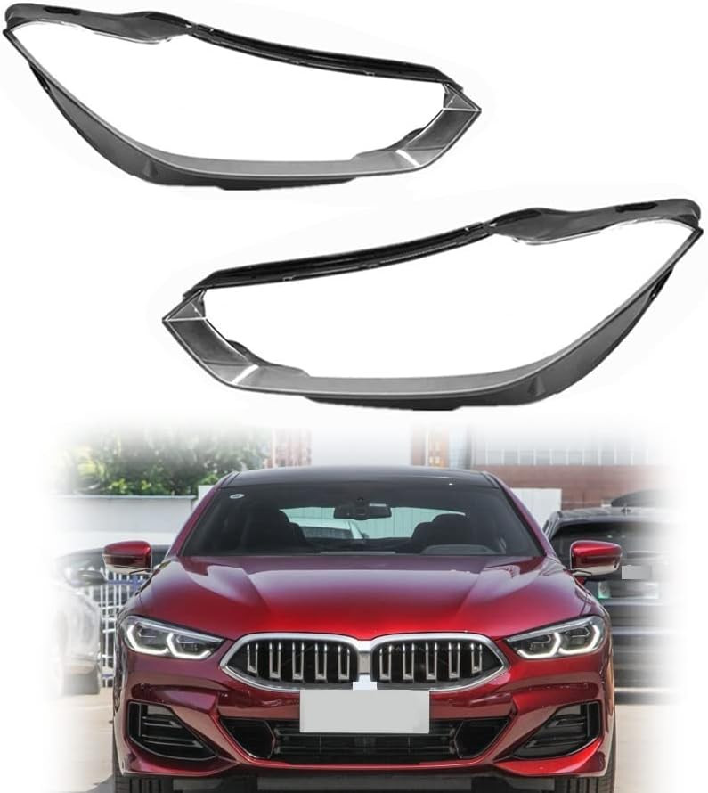  Set 2 sticle faruri BMW Seria 8 G14, G15, G16 Non Facelift 2018 - 2022 - HB151 