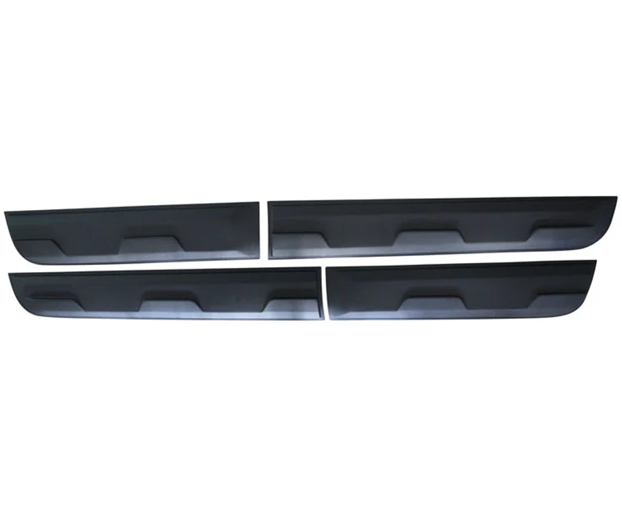 Set Ornamente laterale portiere negru mat Ford Ranger T6, T7, T8 2012-2022 - BCT678