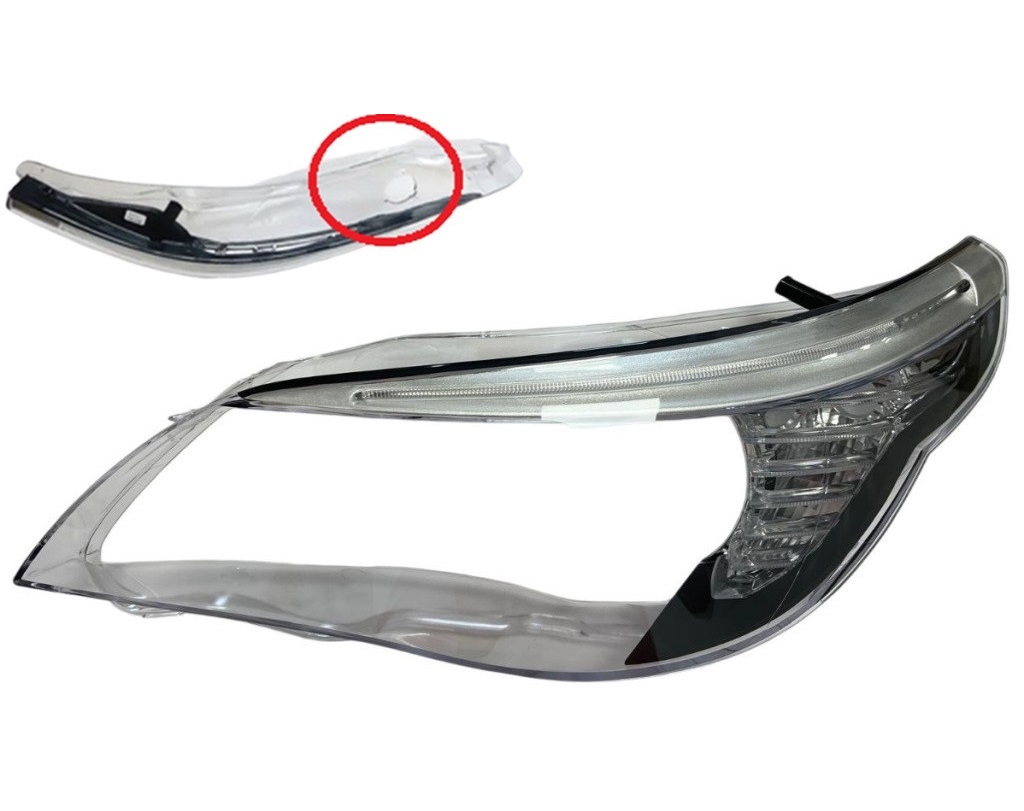  Sticla far stanga pentru BMW Seria 5 E60/E61 LCI far Xenon cu adaptiv (2007-2010) - HCE601-H-STANGA 