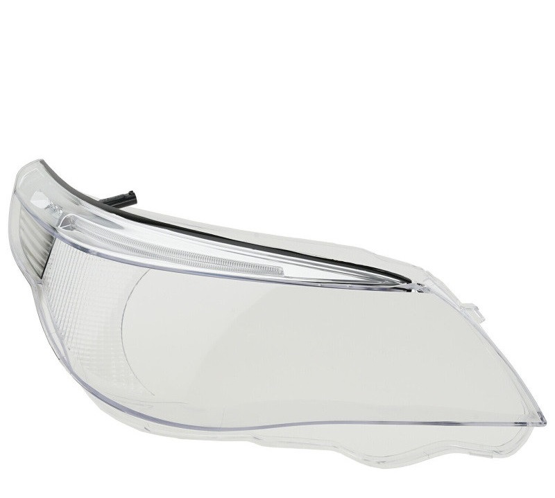  Sticla far dreapta pentru BMW Seria 5 E60/E61 far Xenon fara adaptiv (2004-2007) - HCE60-0407-DREAPTA 