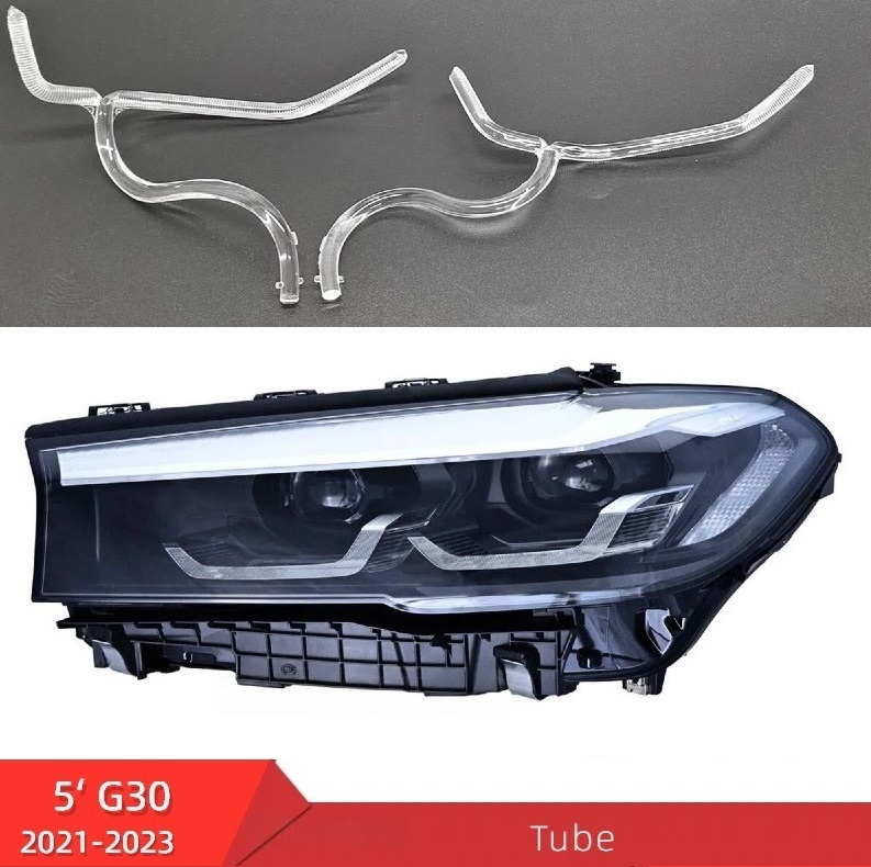 Set fibra reparatie DRL Angel Eyes far stanga pentru BMW seria 5 G30 LCI Facelift 2020-2023 - LG-G382123 LOW Left