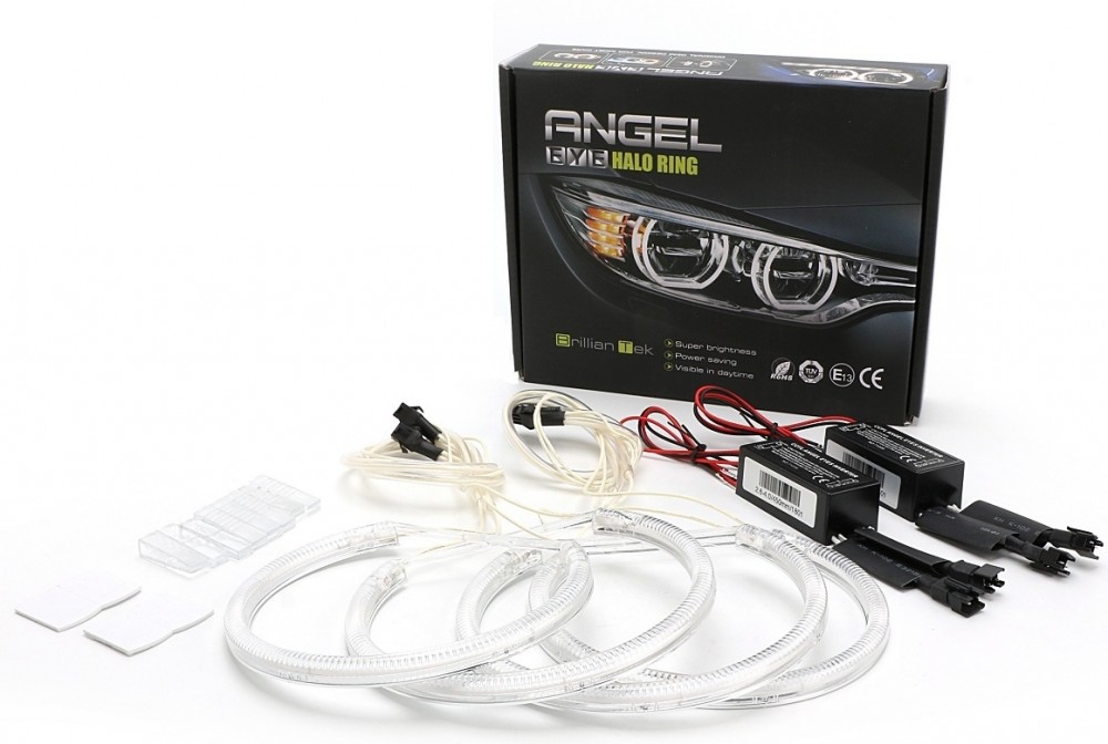  Kit Angel Eyes CCFL BMW X3 - E83 - 2*106mm+2*131mm 